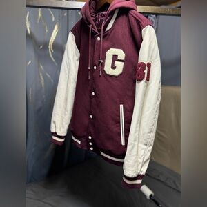 Guess varsity Jacket Sz L